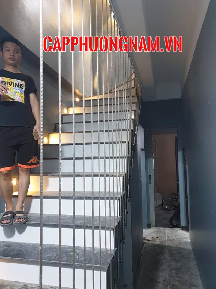 Cáp lưới bảo vệ cầu thang tối ưu phù hợp với mọi không gian Cáp lưới bảo vệ cầu thang tối ưu phù hợp với mọi không gian