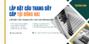 lắp đặt cầu thang dây cáp tại Đồng Nai